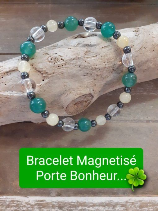 Bracelet Magnétisé Porte Bonheur