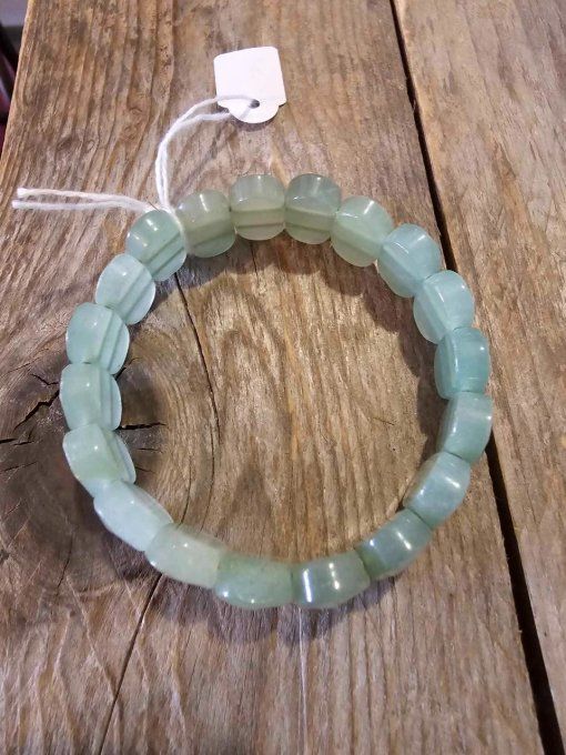 Bracelet en  Aventurine Verte naturelle