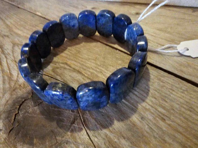 Bracelet en Lapis Lazuli Naturel