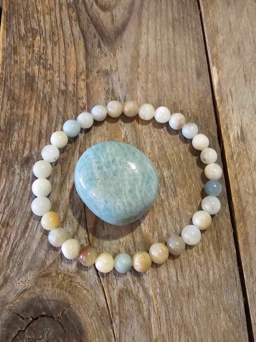 Bracelet en Amazonite Naturelle