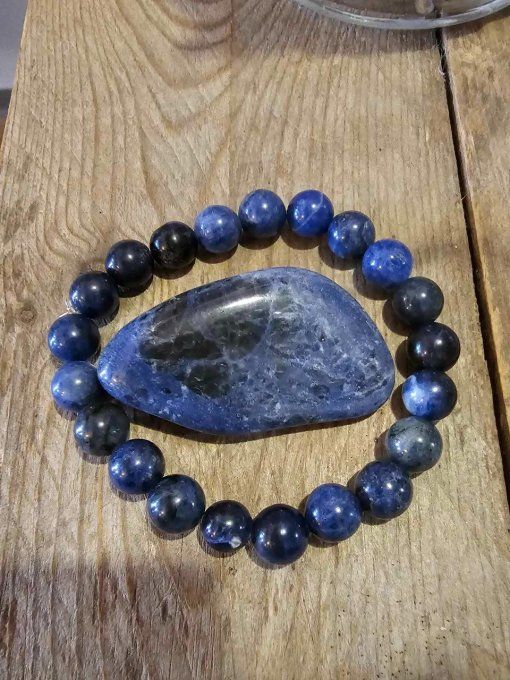 Bracelet en Sodalite Naturelle