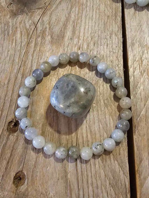 Bracelet en Labradorite Naturelle