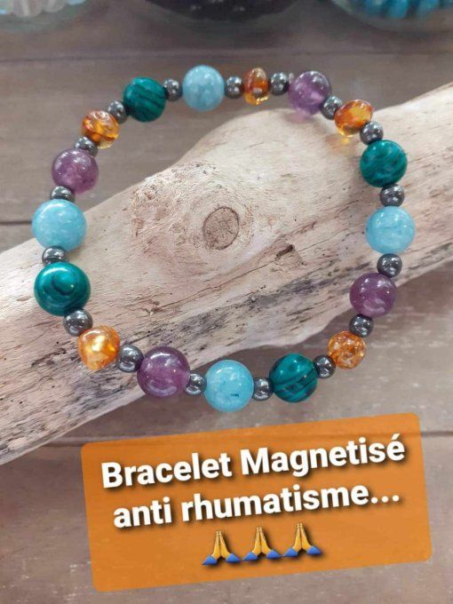 Bracelet Magnétisé Anti Rhumatisme