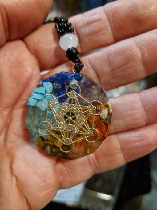 Collier Orgonite Métatron